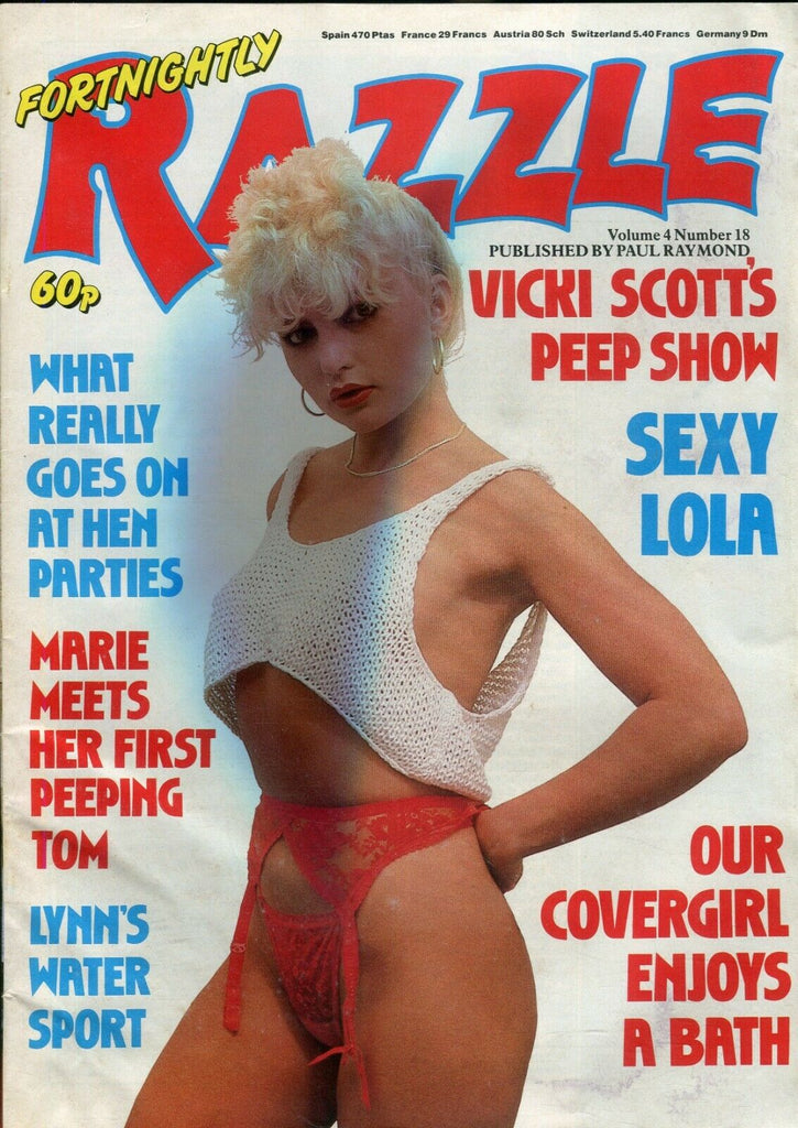 Razzle Magazine Sexy Lola vol.4 #18 Paul Raymond 111619lm-ep