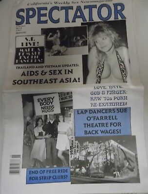 Spectator California Sex Newspaper Exotic Dancers #810 1994 082218lm-ep