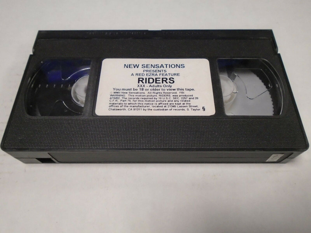 Riders New Sensations 2002 Adult VHS 032719AMP2