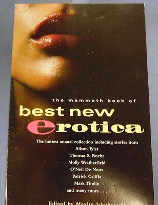 Mammoth Book Of Best New Erotica vol.4 2005 Carroll & Graf 061317lm-ep
