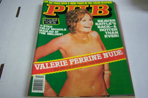 Pub Busty Adult Magazine "Valerie Perrine Nude, Also Staring Jane Fonda" February 1982