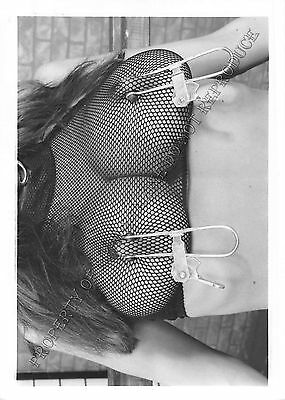 Adult 1990s B&W Photo 5x7 Bondage MILF Ashley Renee Bound and Dominated 138MX