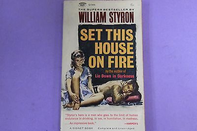 Set This House On Fire Adult Novel by William Styron 022713lm-epa