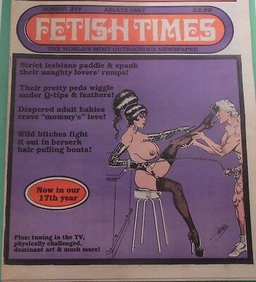 Fetish Times Newspaper Paddle & Spank #211 051113lm-epa