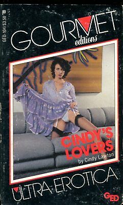 Cindy's Lovers Adult Novel by Cindy Lawton 1982 Gourmet Editions 011518lm-ep