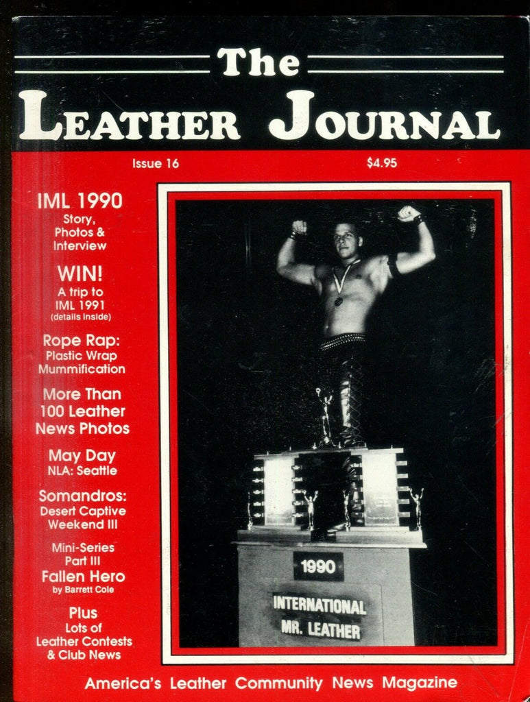 The Leather Journal Gay Magazine IML 1990 #16 112618lm-ep