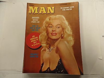 Modern Man Adult Magazine Syra Marty November 1956 ex 021316lm-ep