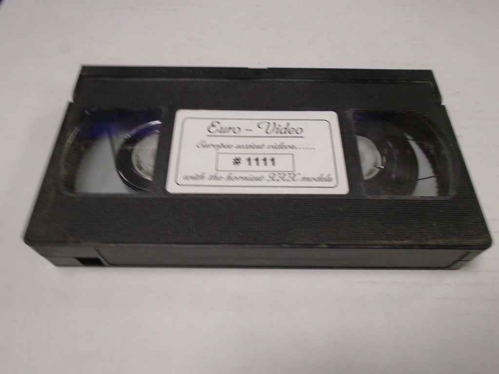 Euro-Video #1111 Horniest XXX Models Adult VHS 011519AMP