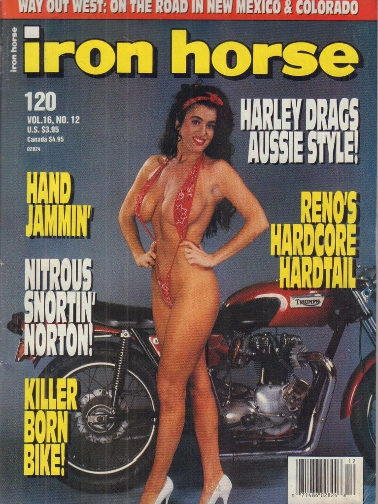 Iron Horse Adult Motorcycle Magazine Nitrous Norton Vol.16 No,12 051518REP