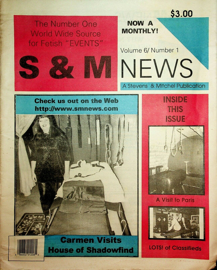 S & M News Newspaper House Of Shadowfind vol.6 #1 1997 022520lm-ep