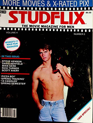 Studflix Gay Men's Magazine Centerfold Guy Dusty Sands vol.1#5 1980's