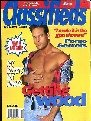 Advocate Classifieds Gay Magazine Getting Wood June 1993 020318lm-ep