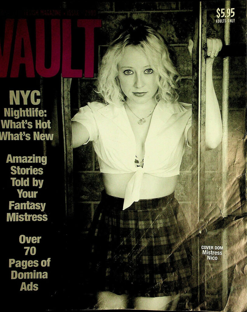 Vault Fetish Newspaper Mistress Nico #2909 2001 022020lm-ep