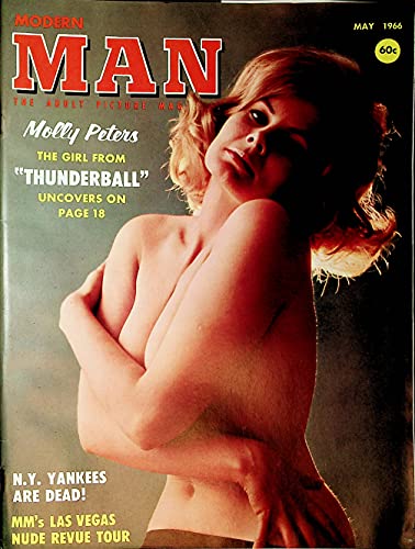 Modern Man Men's Magazine James Bones Thunderball Girl Molly Peters May 1966 101426AMP-