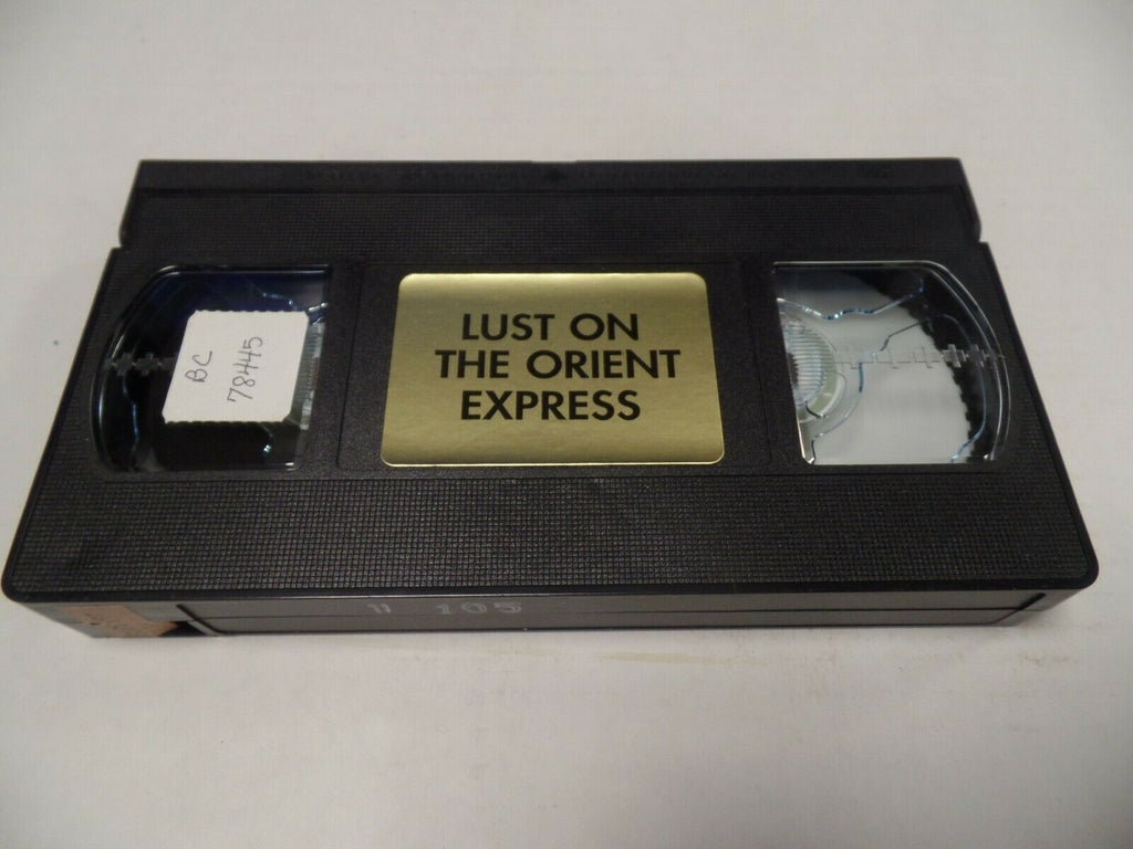 Lust on the Orient Express 1986 Gina Carrera John Leslie Adult VHS 052219AMP