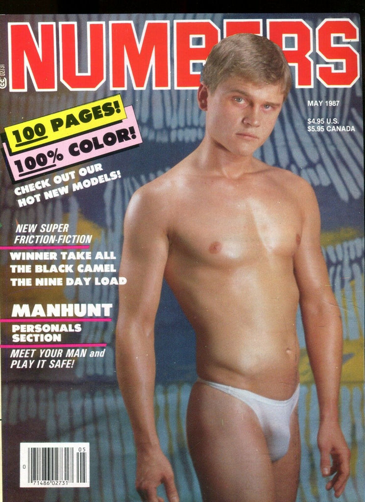 Numbers Gay Magazine Manhunt May 1987 091619lm-ep