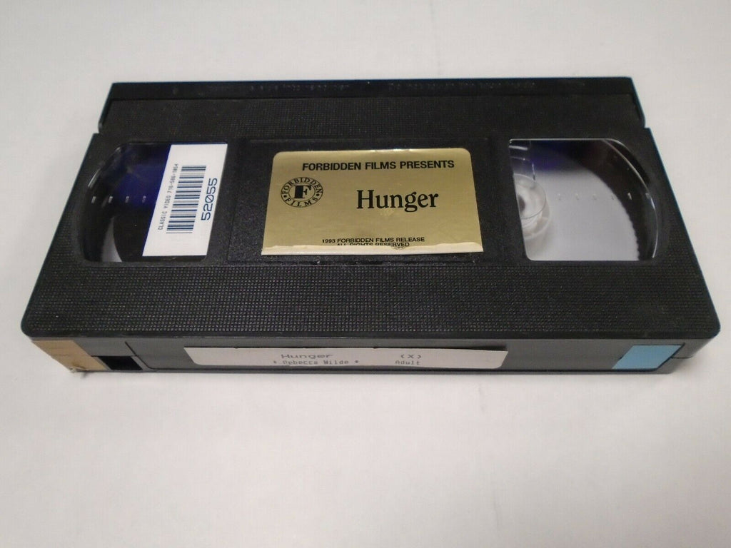Hunger Rebecca Wilde Forbidden Gilms 1993 Adult VHS 022619AMP2