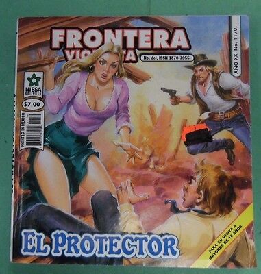 FRONTERA VIOLENTA- EL PROTECTOR Spanish Novel #1170 070617lm-ep2