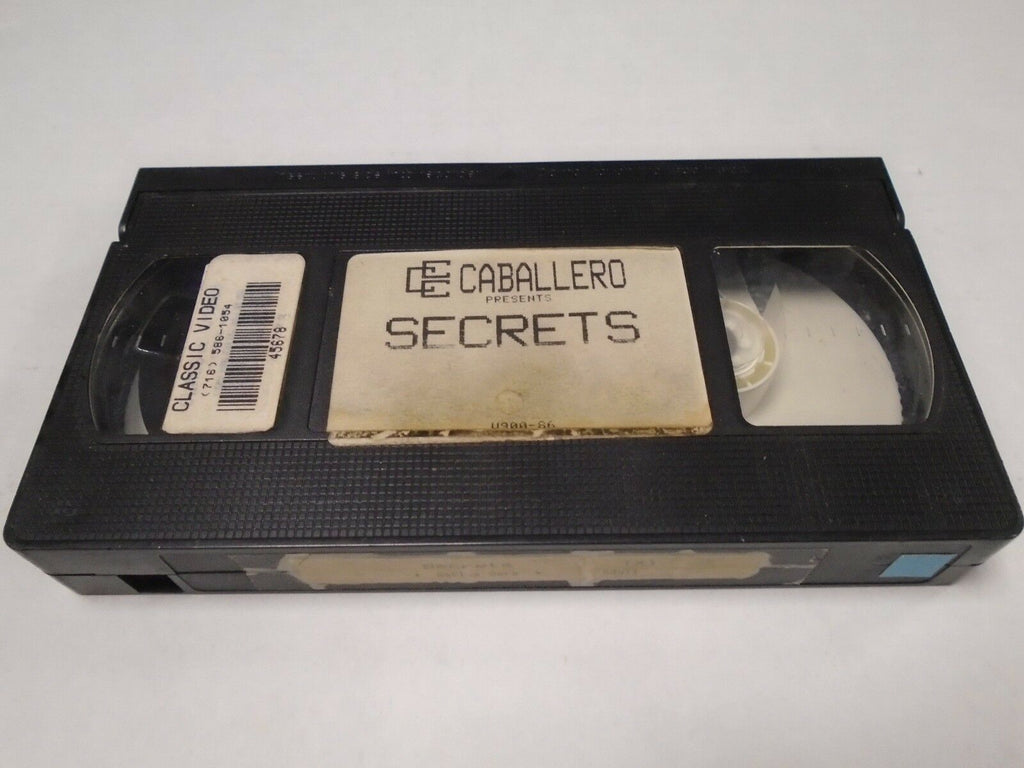 Secrets Caballero Ashlyn Gere Adult VHS 020219AMP