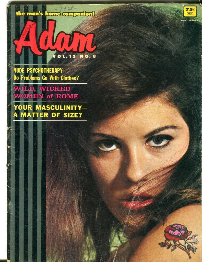 Adam Magazine Centerfold Lois Wahl vol.12 #8 1968 080519lm-ep