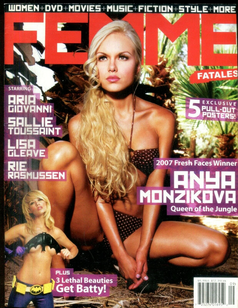 Femme Fatales Magazine Anya Monzikova/ Aria Giovanni September 2007 042919lm-ep3