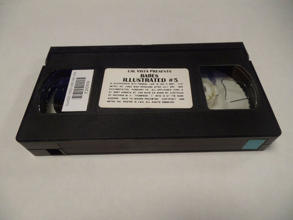 Babes Illustrated #5 Cal Vista Adult VHS 030519AMP