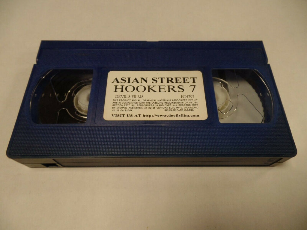 Asian Street Hookers 7 Devil's Films 1999 Adult VHS 053019AMP2