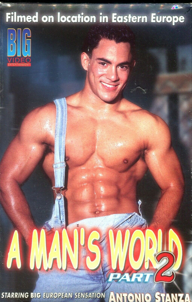 A Man's World Gay VHS #2 Antonio Stanza XXX 012720lm-ep