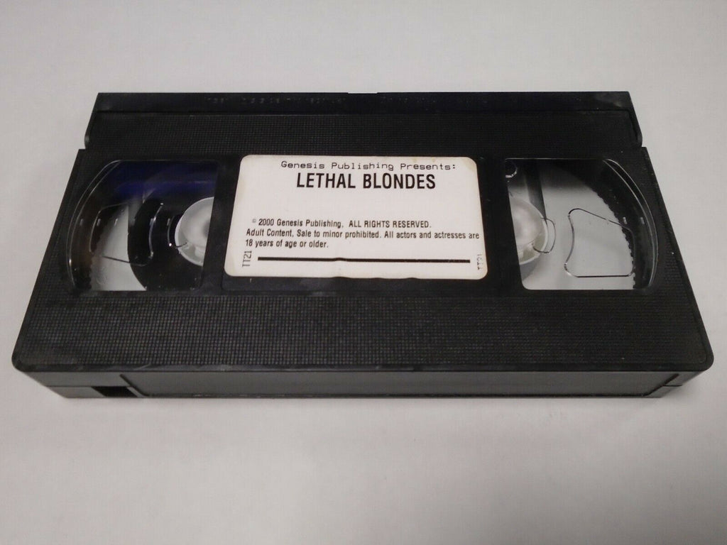 Lethal Blondes Genesis Publishing 2000 Adult VHS 032919AMP