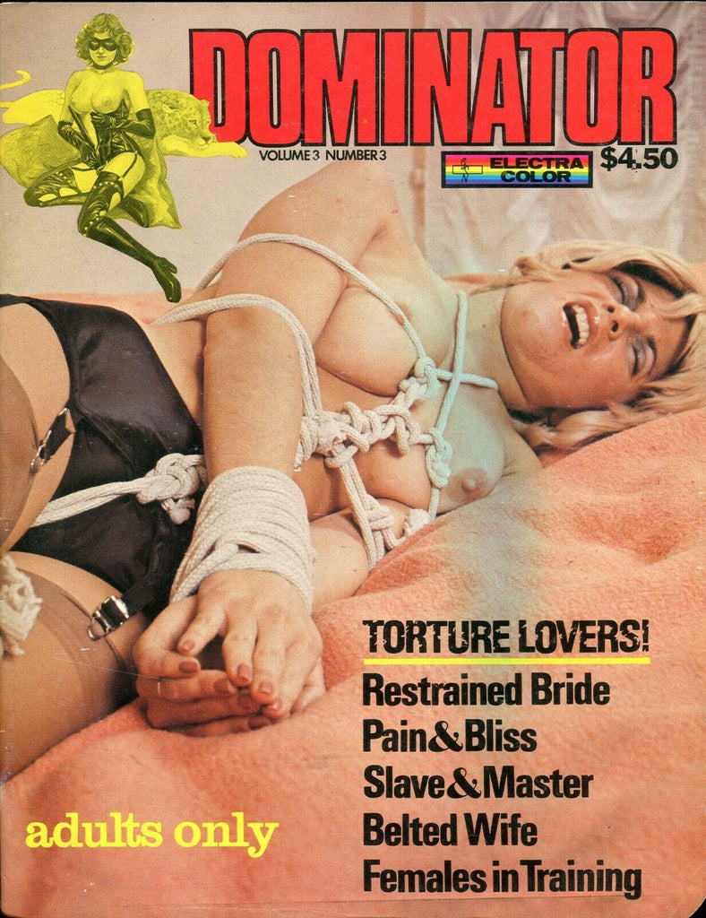 Dominator Fetish Magazine Females In Training vol.3 #3 1977 071919lm-ep - Used