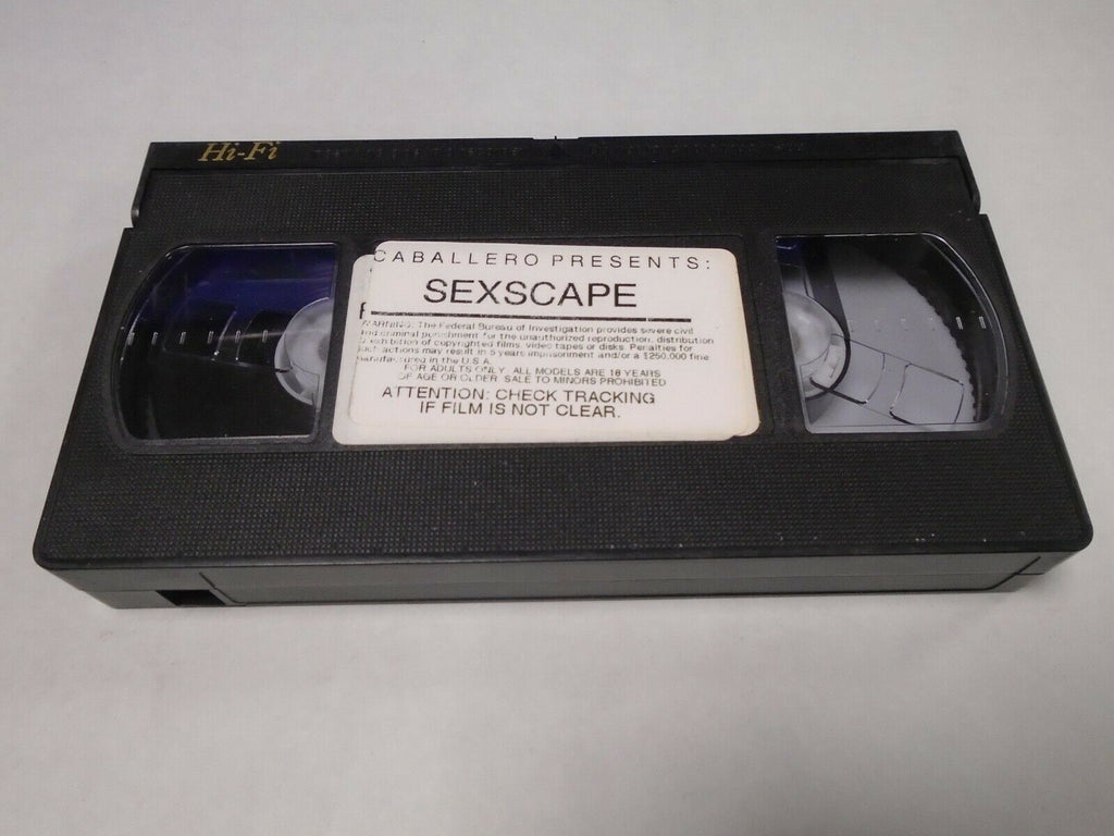 Sexscape 1987 Tom Byron Regine Bardot Blake Palmer Adult VHS 040219AMP