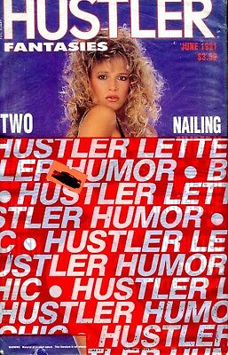 Hustler Fantasies Digest Magazine Nailing The Nymph! June 1991 082918lm-ep