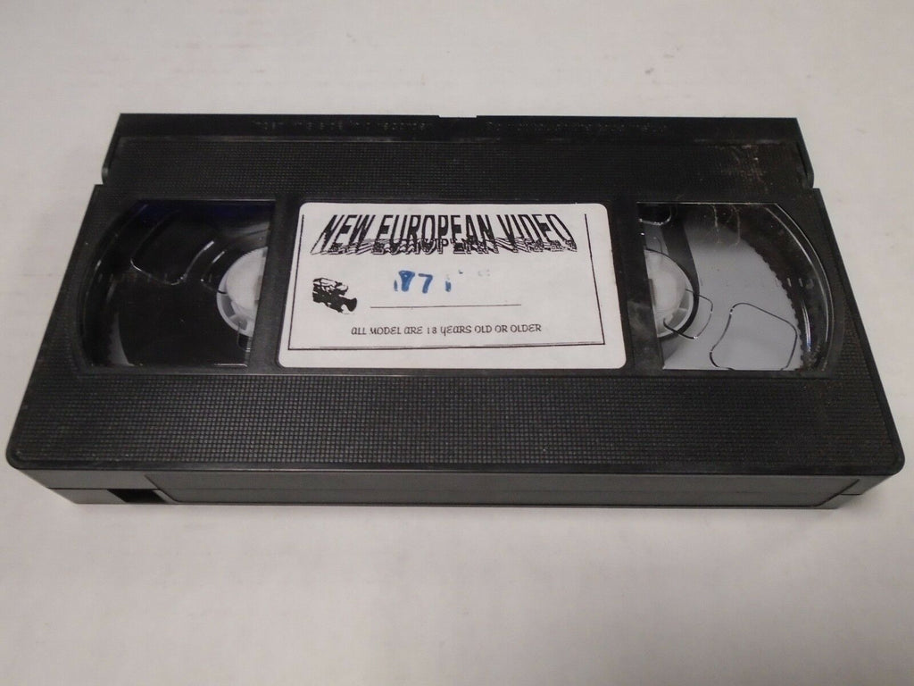 New European Video 77 Horniest XXX Models Europe Vintage Adult VHS 011619AMP