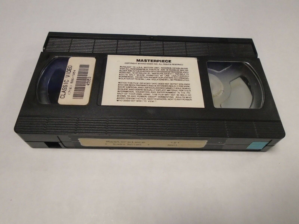 Masterpiece Vivid Video Diedre Holland Vintage Adult VHS 031919AMP3