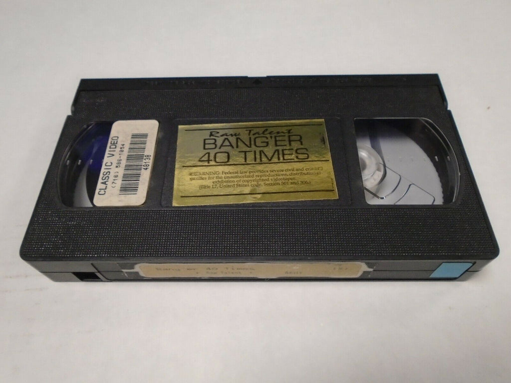 Bang'Er 40 Times Raw Talent Adult VHS 021519AMP2