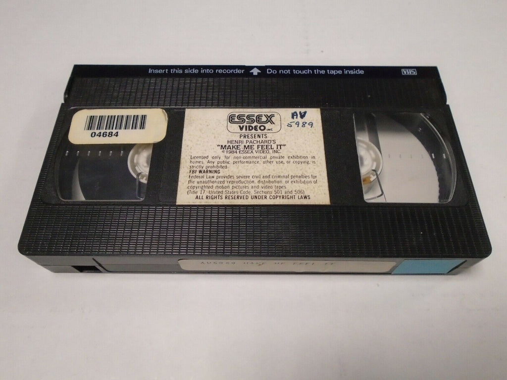 Make Me Feel It Kelly Nichols Robert Kerman 1984 Adult VHS 022219AMP