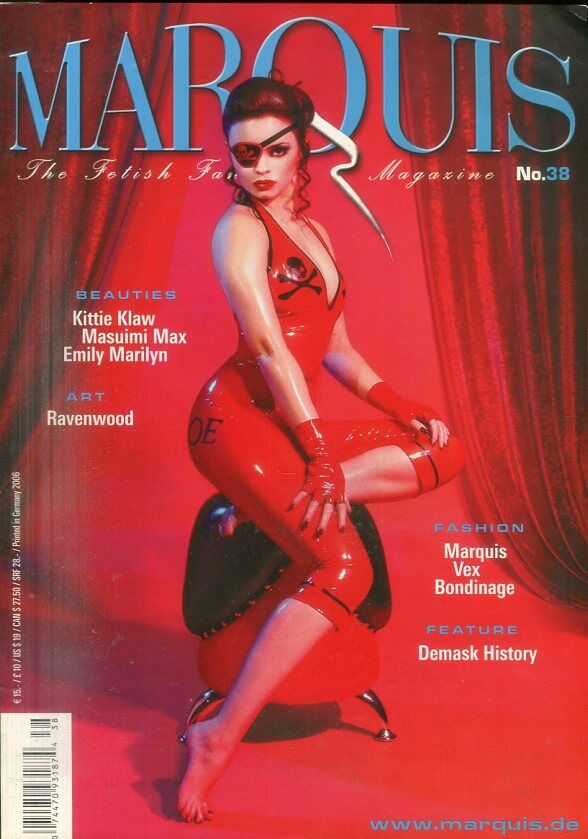 Marquis Fetish Magazine Kittie Klaw / Emily Marilyn #38 2006 040419lm-ep