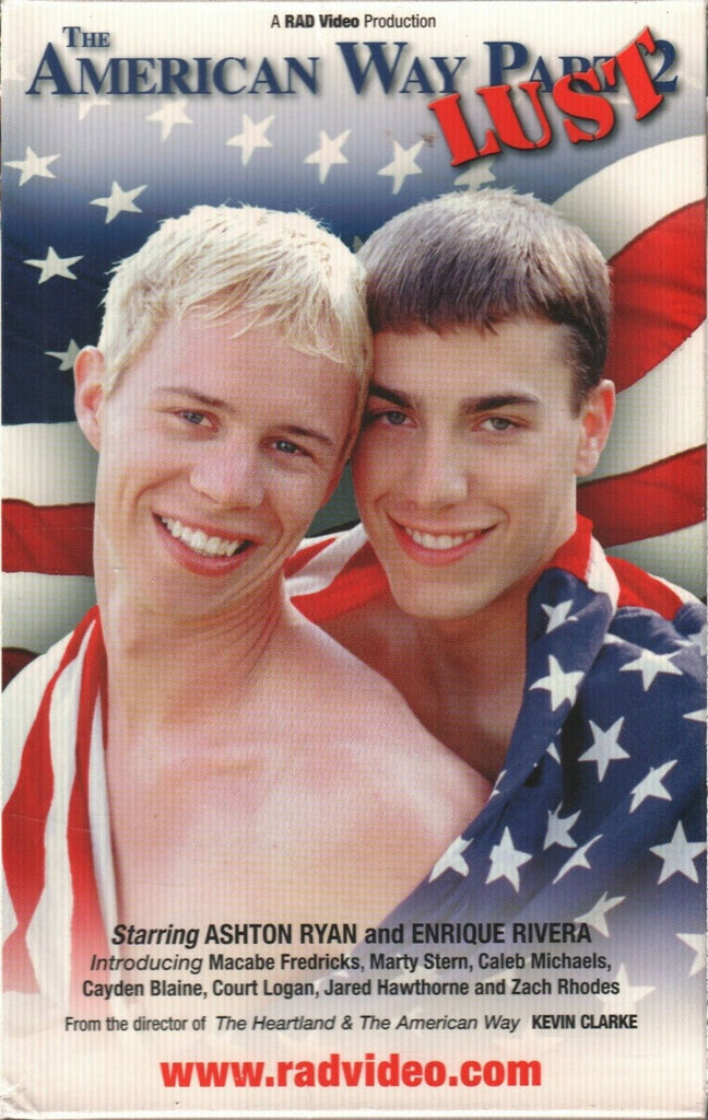The American Way Part 2 Lust Ashton Ryan Marty Gay Male Adult VHS 101819AMP4