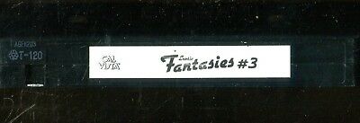Exotic Fantasies VHS #3 XXX by Cal Vista 041618lm-ep3