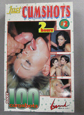 Just Cum Shots Adult VHS Tape #2 by Legend Video XXX ex 121914lm-ep7