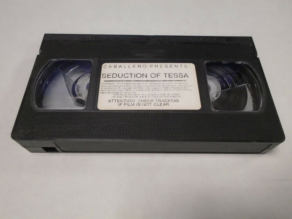 Seduction of Tessa Caballero Marianne Aubert 1986 Adult VHS 032119AMP3