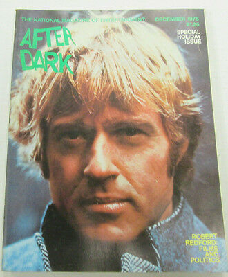 After Dark Adult Magazine Robert Redford December 1975 vg 101814lm-ep