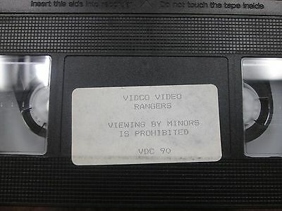 Rangers Vidco Video VG Adult VHS 052215amp