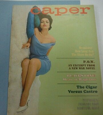 Caper Busty Adult Magazine Linda Miller November 1962 102715lm-ep