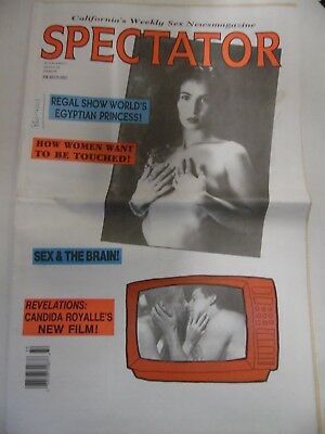 Spectator California Sex Newspaper Candida Royalle #775 1993 082118lm-ep2