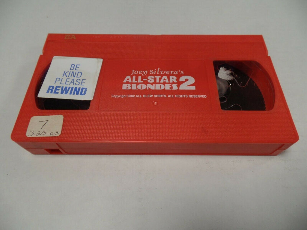 Joey Silvera's All-Star Blondes 2 2002 Adult VHS 052119AMP2