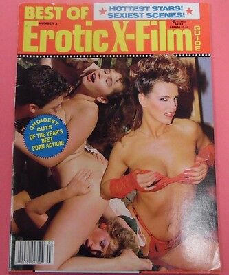 Best Of Erotic X-Film Guide Magazine Keisha/Ginger Lynn #3 1987 082713lm-epa