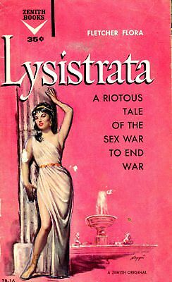 Lysistrata Adult Novel by Fletcher Flora 1959 032118lm-ep