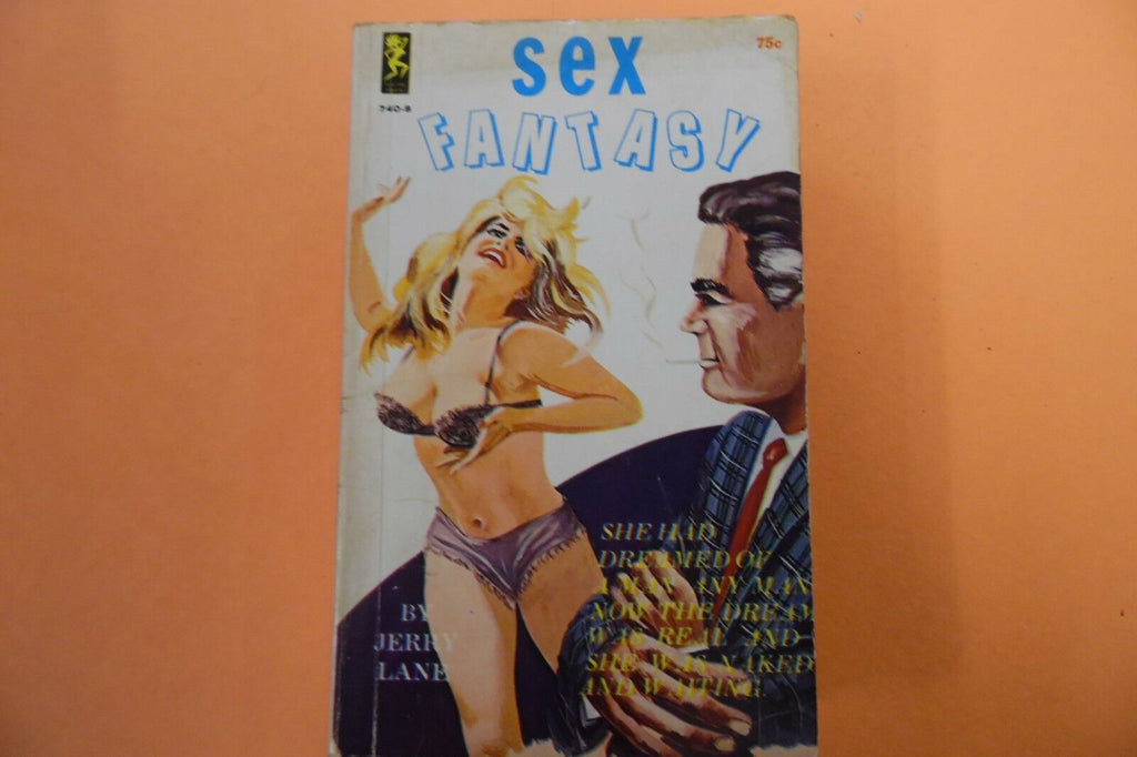 Sex Fantasy Adult Novel by Jerry Lane 1965 110216lm-ep