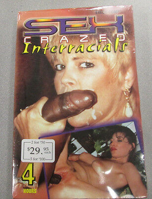 Sex Crazed Interracials Adult VHS Tape Porsche Lynn 4hrs XXX new 020715lm-ep2